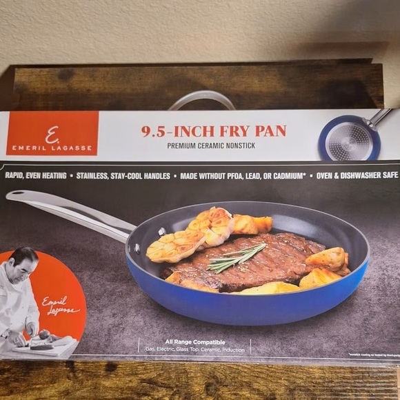 Emeril Lagasse 9.5'' Fry Pan Skillet - Picture 3 of 9